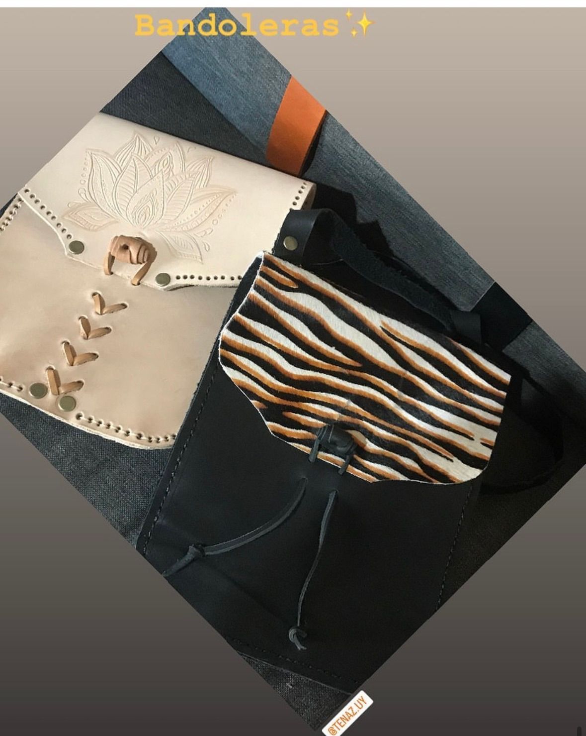 BANDOLERA TENAZ SIN FUELLE