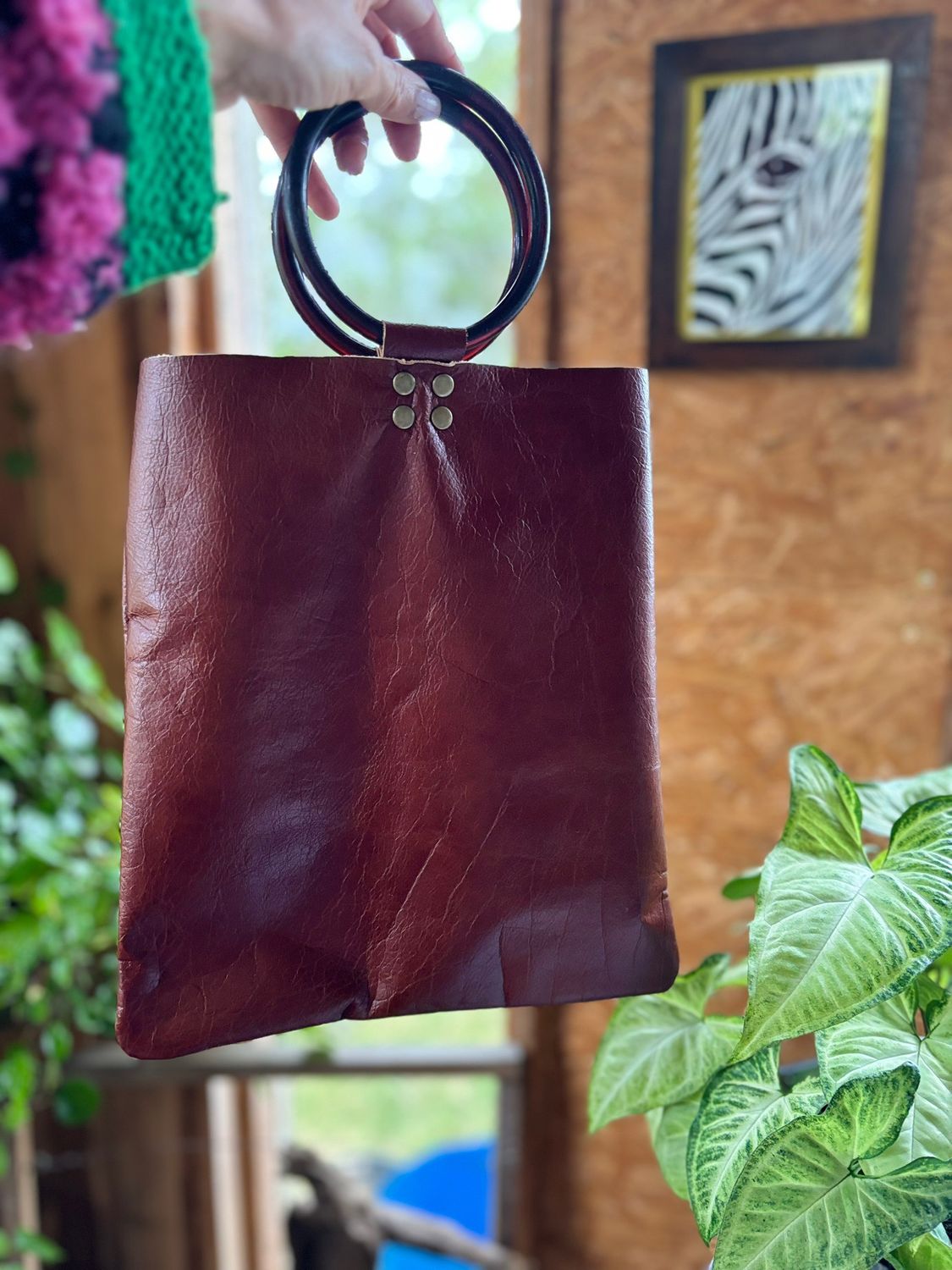 BOLSO C/ ASA ACRILICA