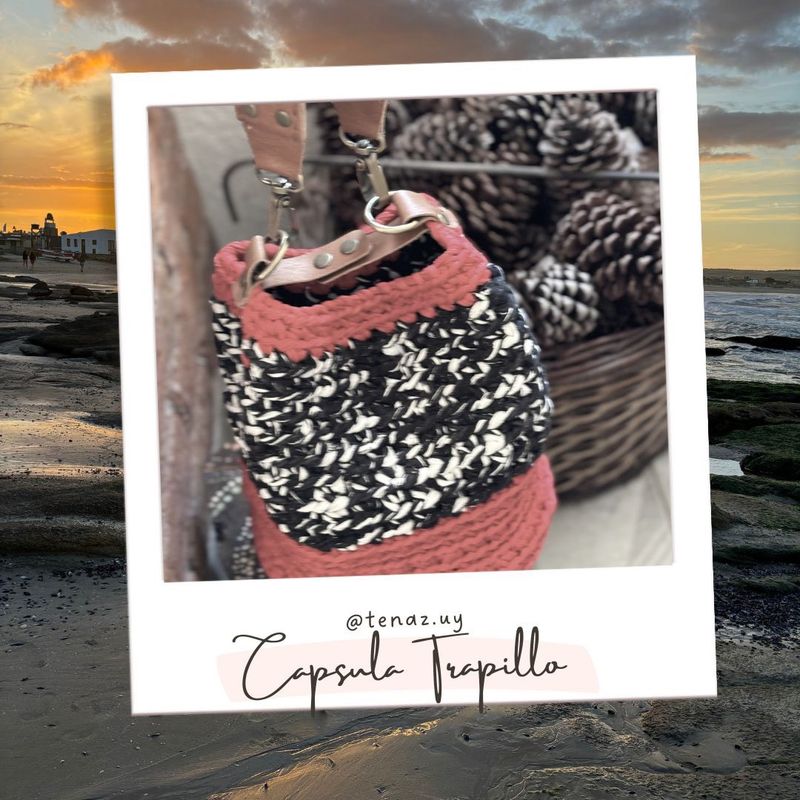 BOLSO TRAPILLO CUERO CRIS