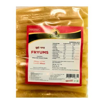 Fryums Dhungree Papad 150 gm