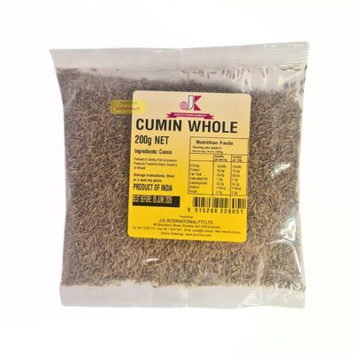 Cumin Whole JK 200g