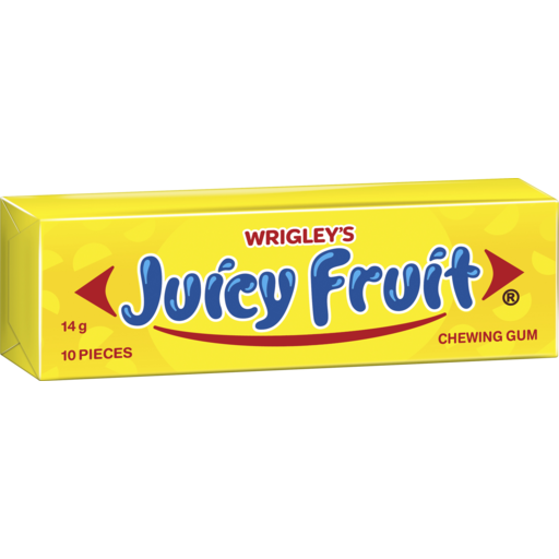 Wringley&#39;s Juicy Fruit Chewing Gum 10pcs