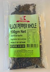 Black Pepper Whole 100g  jaipur