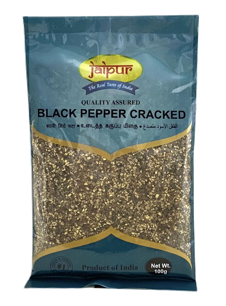 Black Pepper Cracked 100g jk