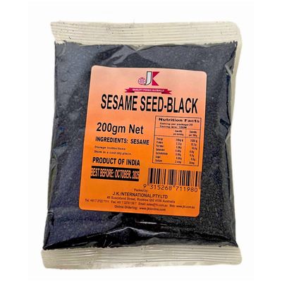 Sesame Seed Black JK 200g