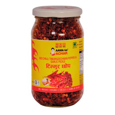 Aama Ko Red Chilli &amp; Timmur Chopp - Red Chilli Szechwan Pepper200g