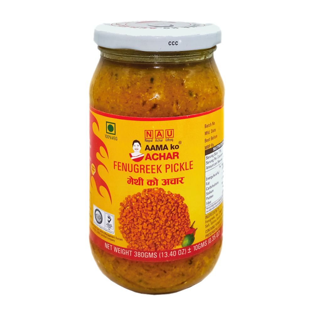 Aama Methi Pickle - Fenugreek 380 gm