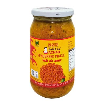 Aama Methi Pickle - Fenugreek 380 gm
