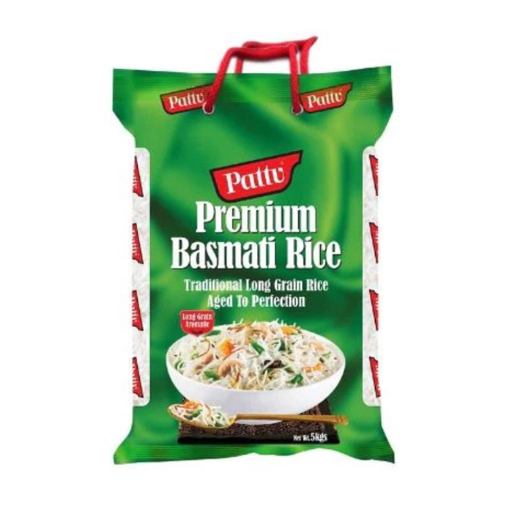 Premium Basmati Rice 5kg Pattu