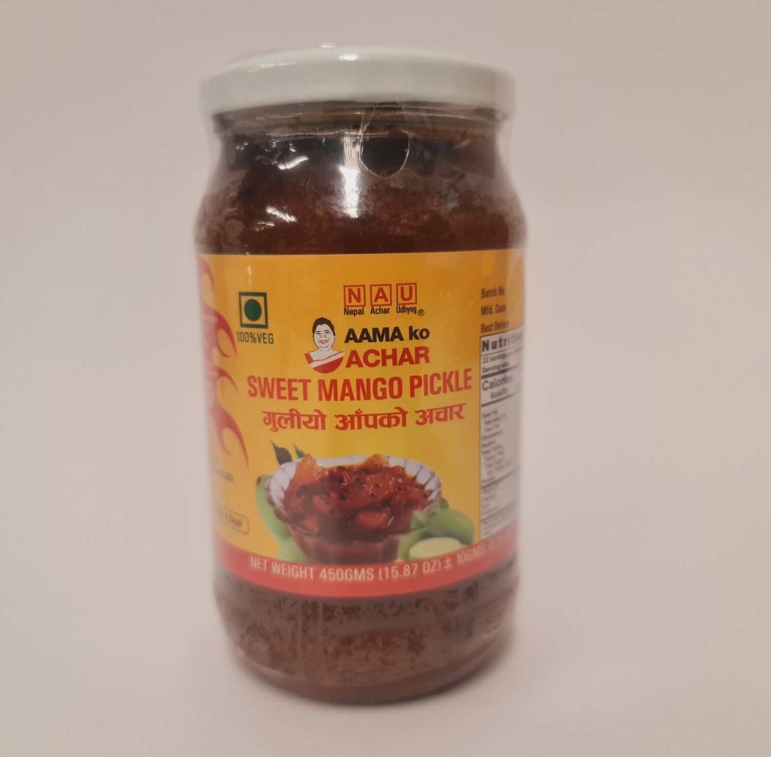 Aama Ko Sweet Mango Pickle 450g