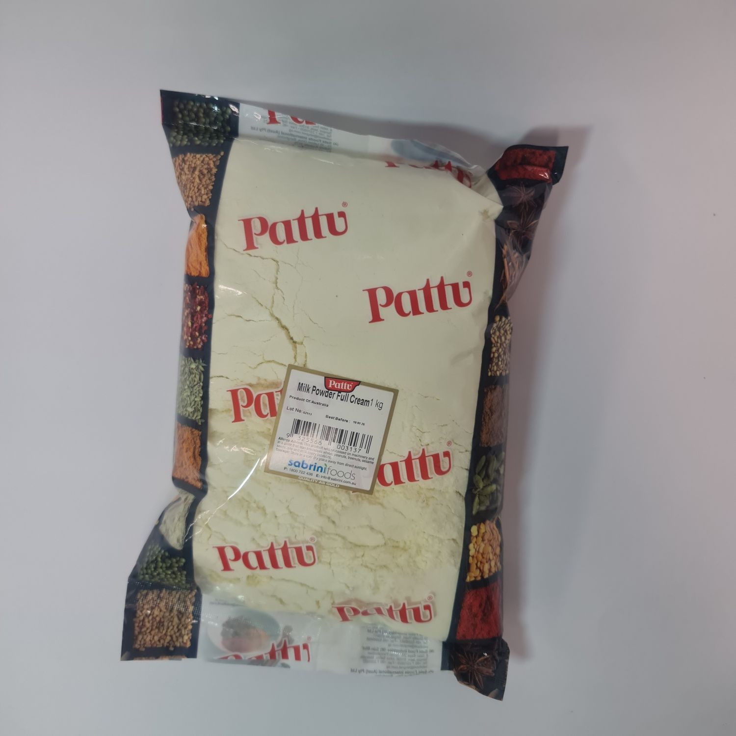 Milk Powder Full Cream 1kg / Pattu