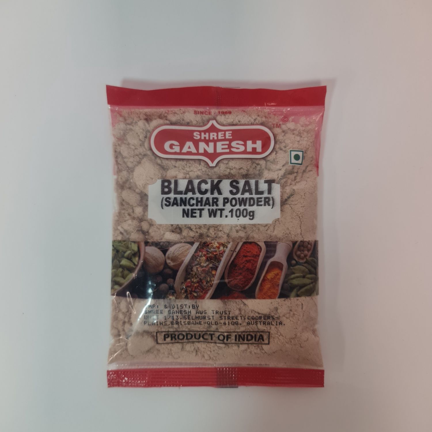 Black Salt Powder 100g Ganesh