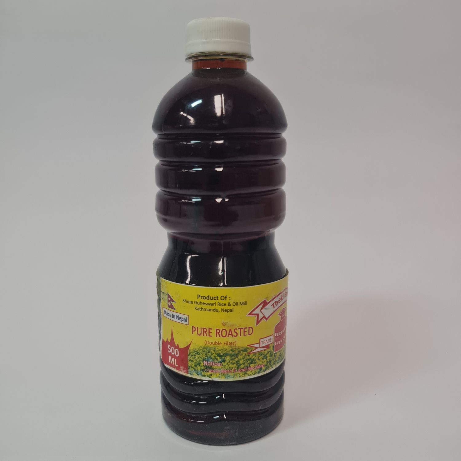 Mustard Roasted Oil 500 ml in a jar 4C