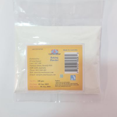 Baking Powder (Gluten Free) 100g 4C