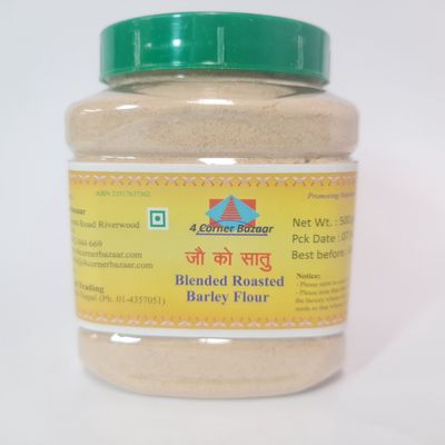 Jau ko Sattu/ Barley Powder 500 gm 4C