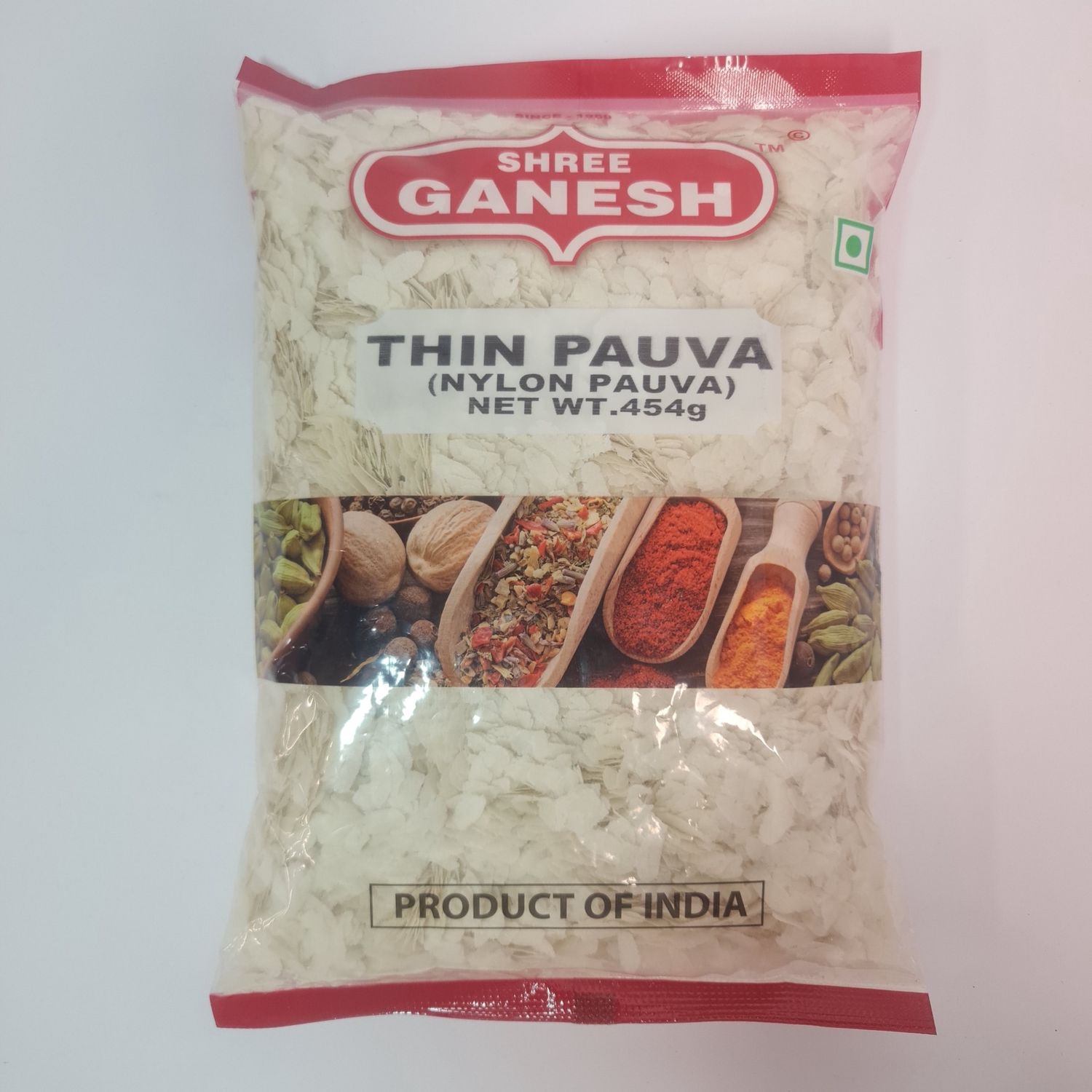 Poha Beaten Rice Thin GANESH 454g