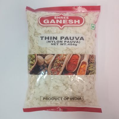 Poha Beaten Rice Thin GANESH 454g