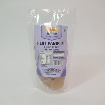 Pani Puri Frying Flat Roti Jaipur 200g