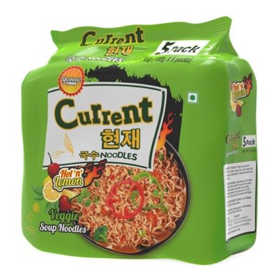 Current Hot &#39;n&#39; Lemon Veggie Soup Noodles 5 Pack