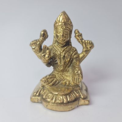 Brass Laxmi Murti 3&quot;