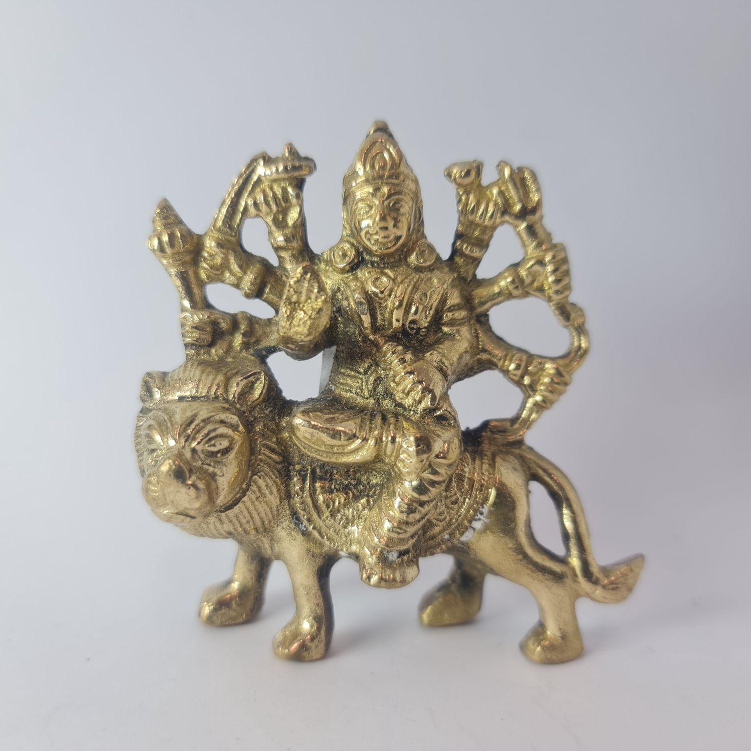 Brass Durga 3&quot;