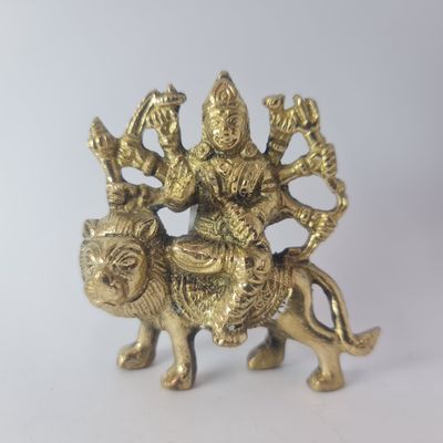Brass Durga 3&quot;