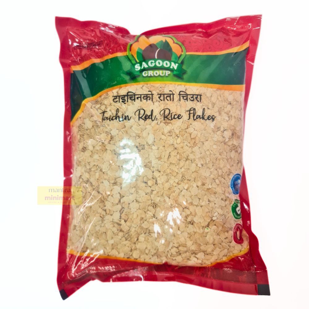 Taichin Red Chiura Beaten Rice 1kg SG