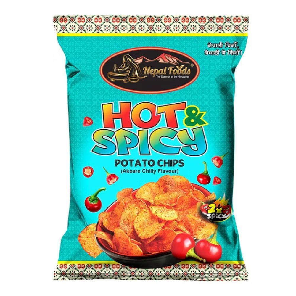 Hot and Spicy Potato chips 55g/ NF