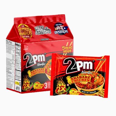 2PM Akabare Chicken Noodles 100g *5pack