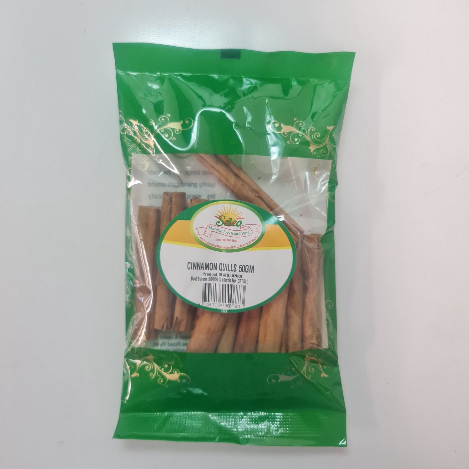 Cinnamon Quills 50g Selco