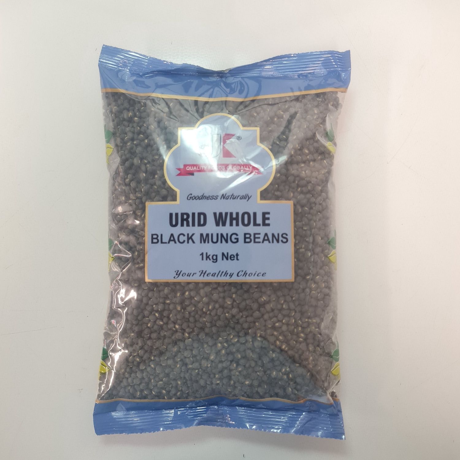 Urid Whole/ Black Mung Beans 1kg JK