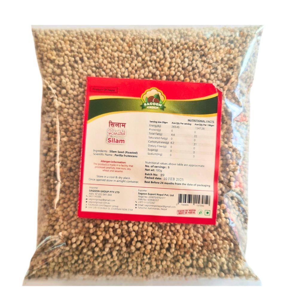 Roasted Perilla Seeds/ Silam 100g SG
