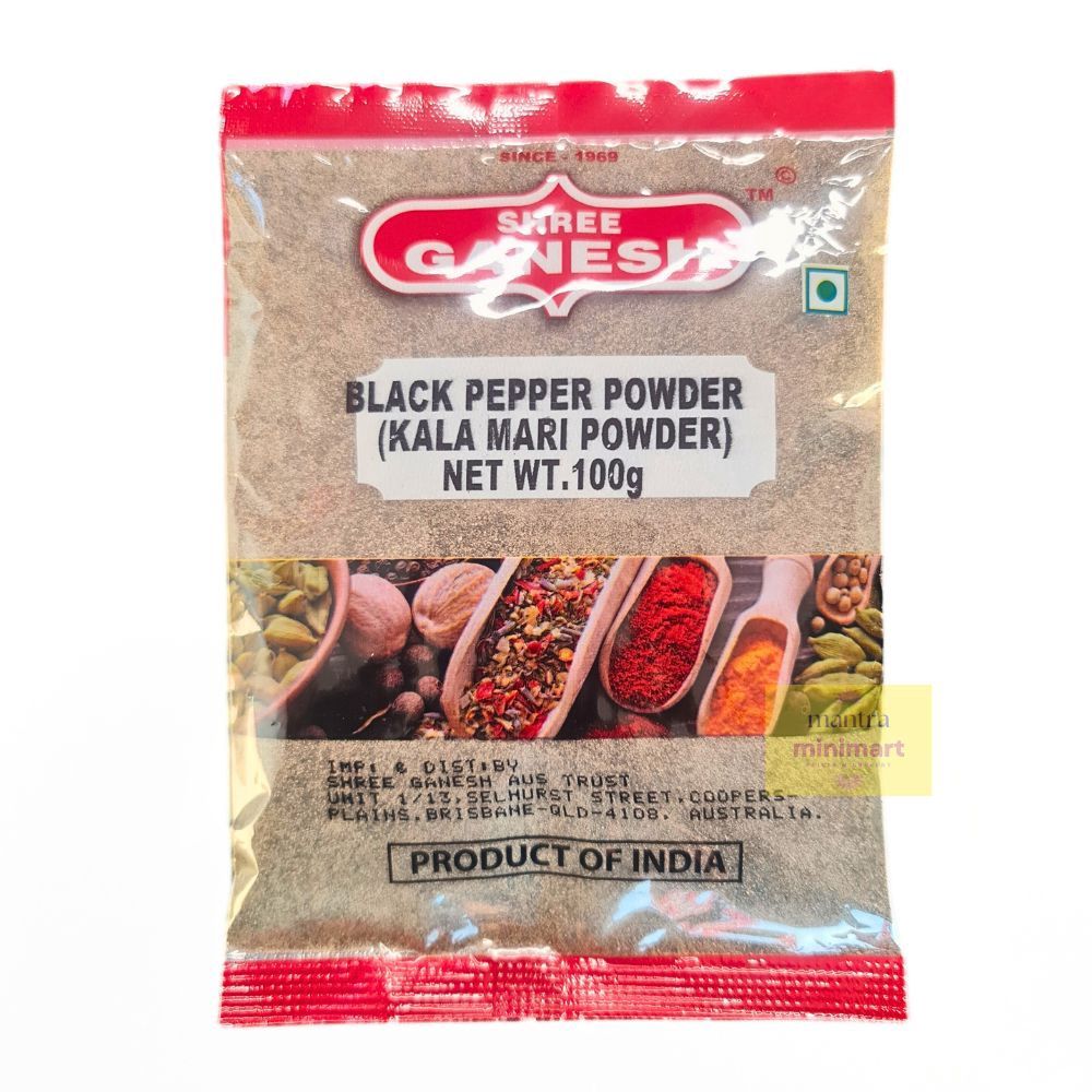 Black Pepper Powder 100g Ganesh