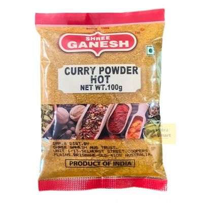 Curry Powder Hot 100g Ganesh
