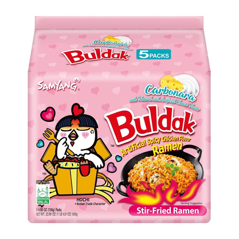 Buldak Carbonara 130g 5Pack