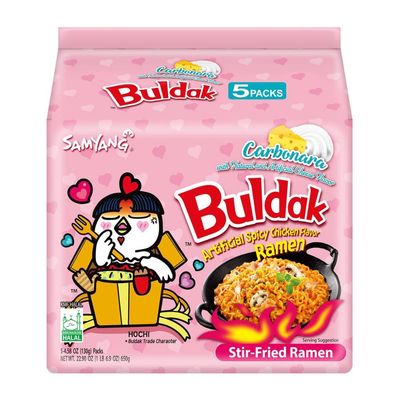 Buldak Carbonara 130g 5Pack