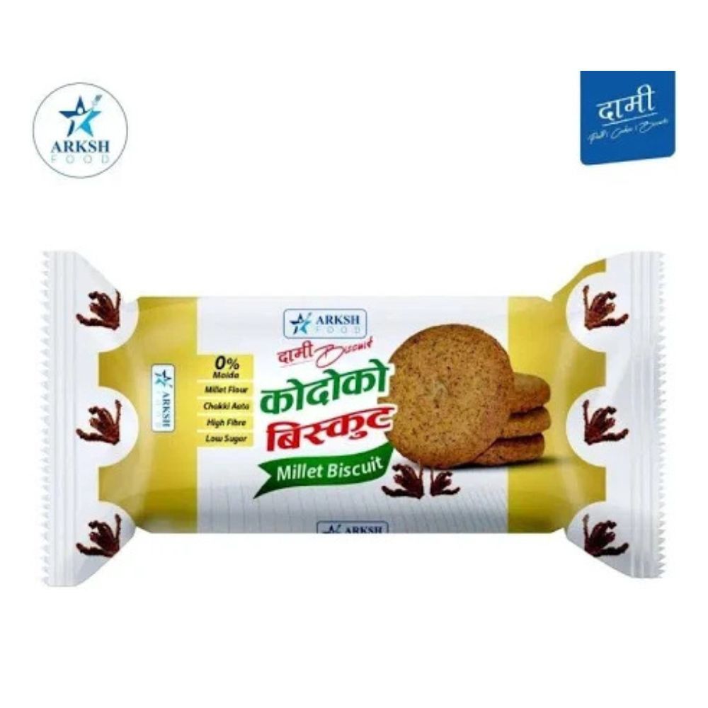 Arksh Kodo Millet Biscuit 50g