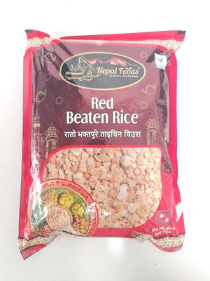 Red Beaten Rice 1kg | Nepal Foods
