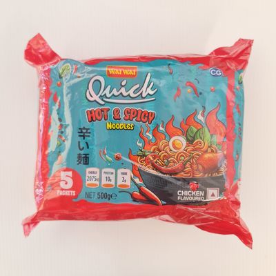 Quick Hot &amp; Spicy Noodles Chicken 100gm*5pk