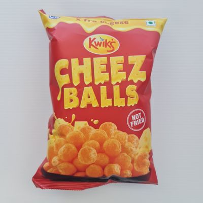 Kwik&#39;s Cheese Balls X-tra Cheese 60g