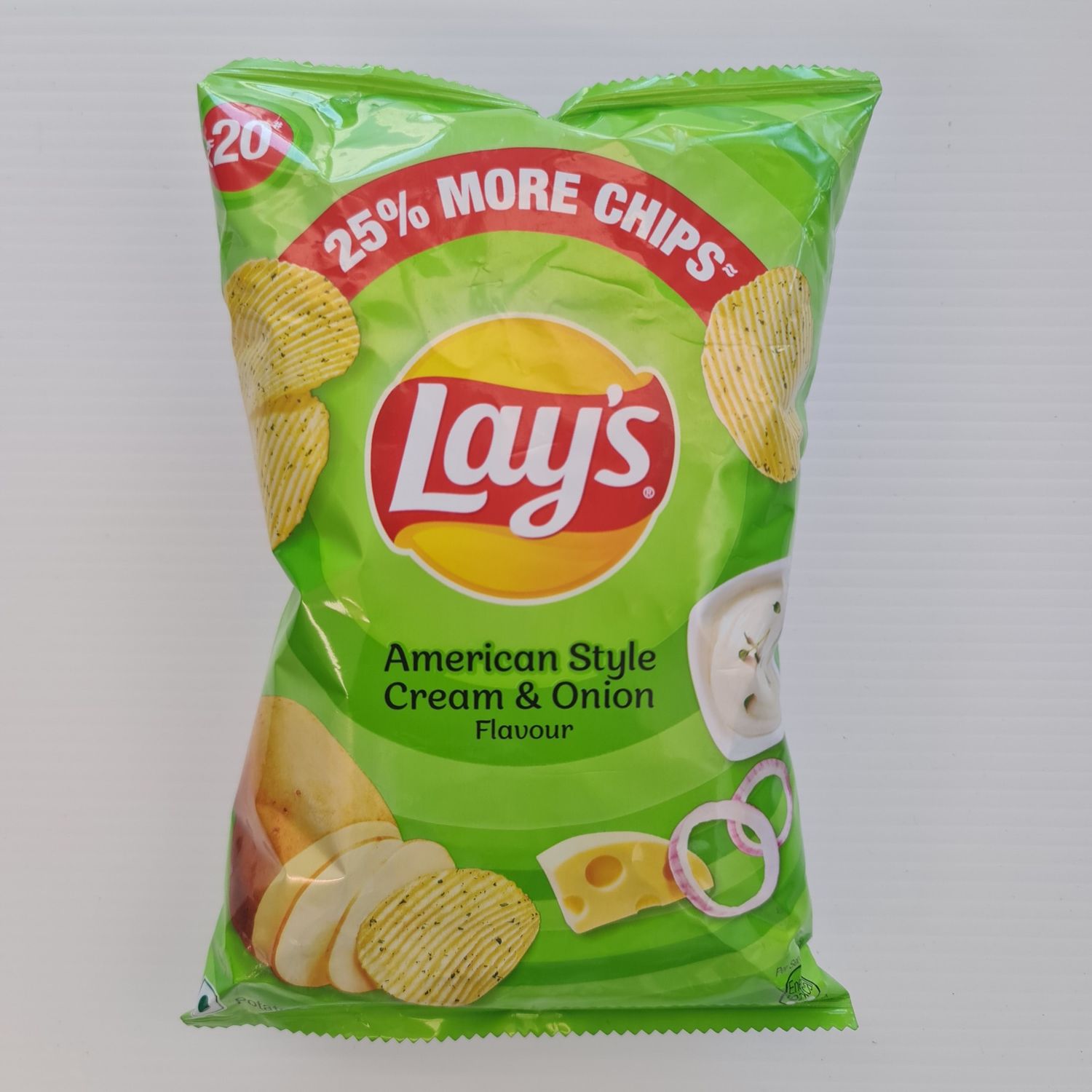 Lays American Cream &amp; Onion 55g
