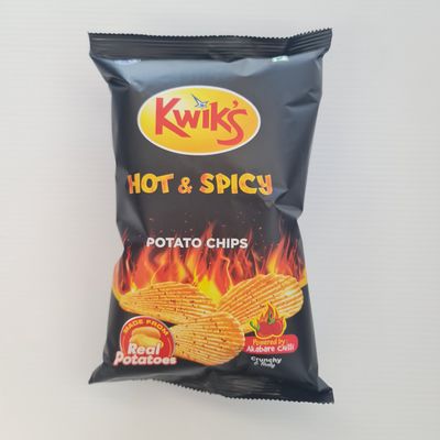 Kwik’s Hot &amp; Spicy Chips 60g
