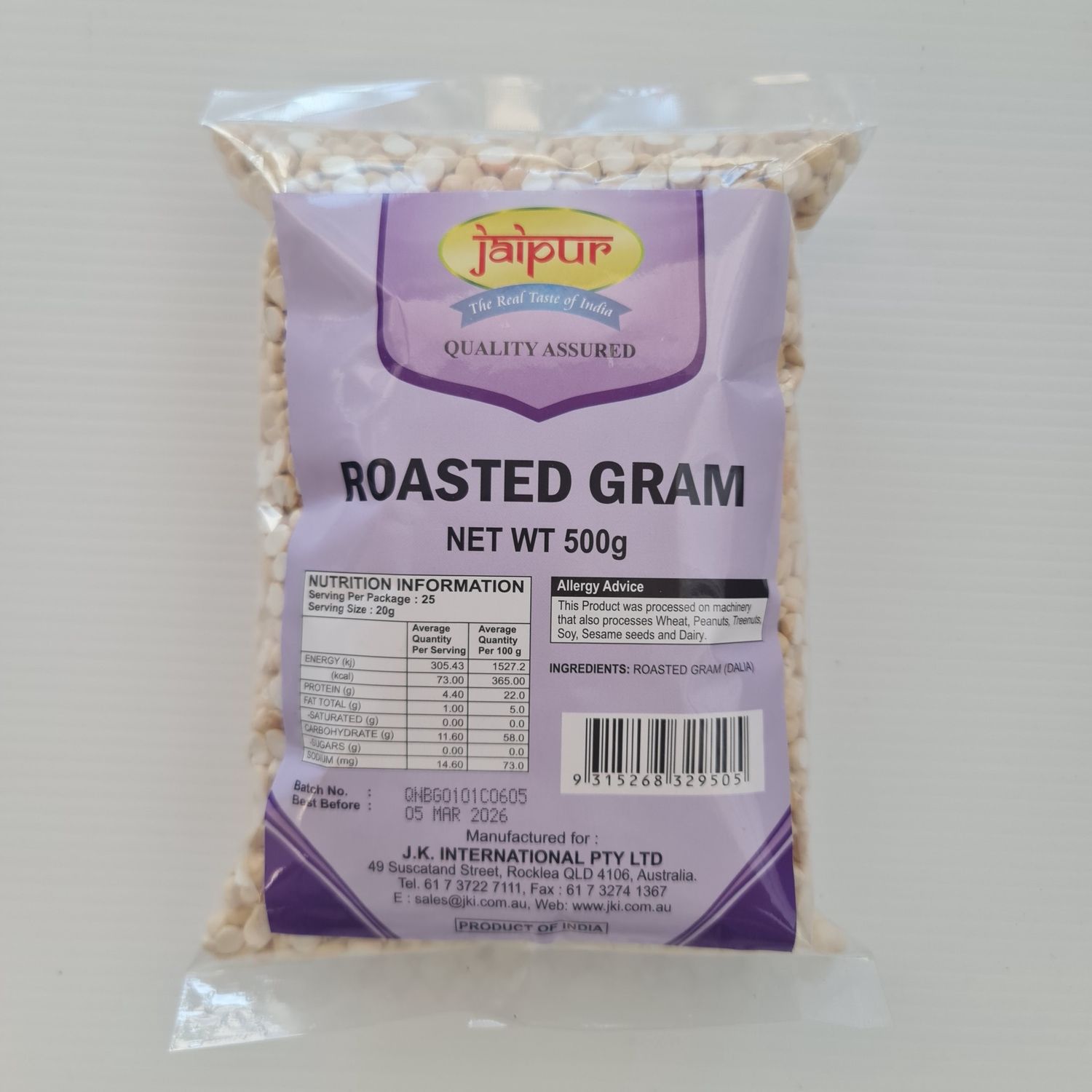 Gram Split Daliya Roasted 500g