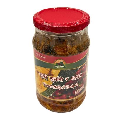 Sagoon Round Chilly &amp; Jackfruit Pickle 350 gm
