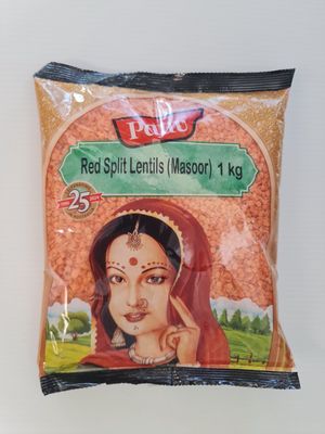 Red Split Lentils (Aust) 1kg / Pattu