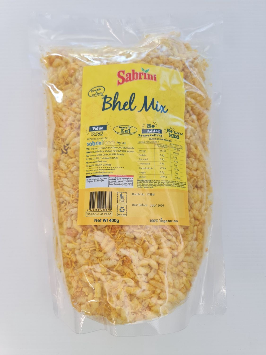 Bhel Mix /SB 400g