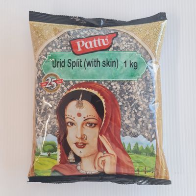 Urid Split (With Skin) 1kg / Pattu