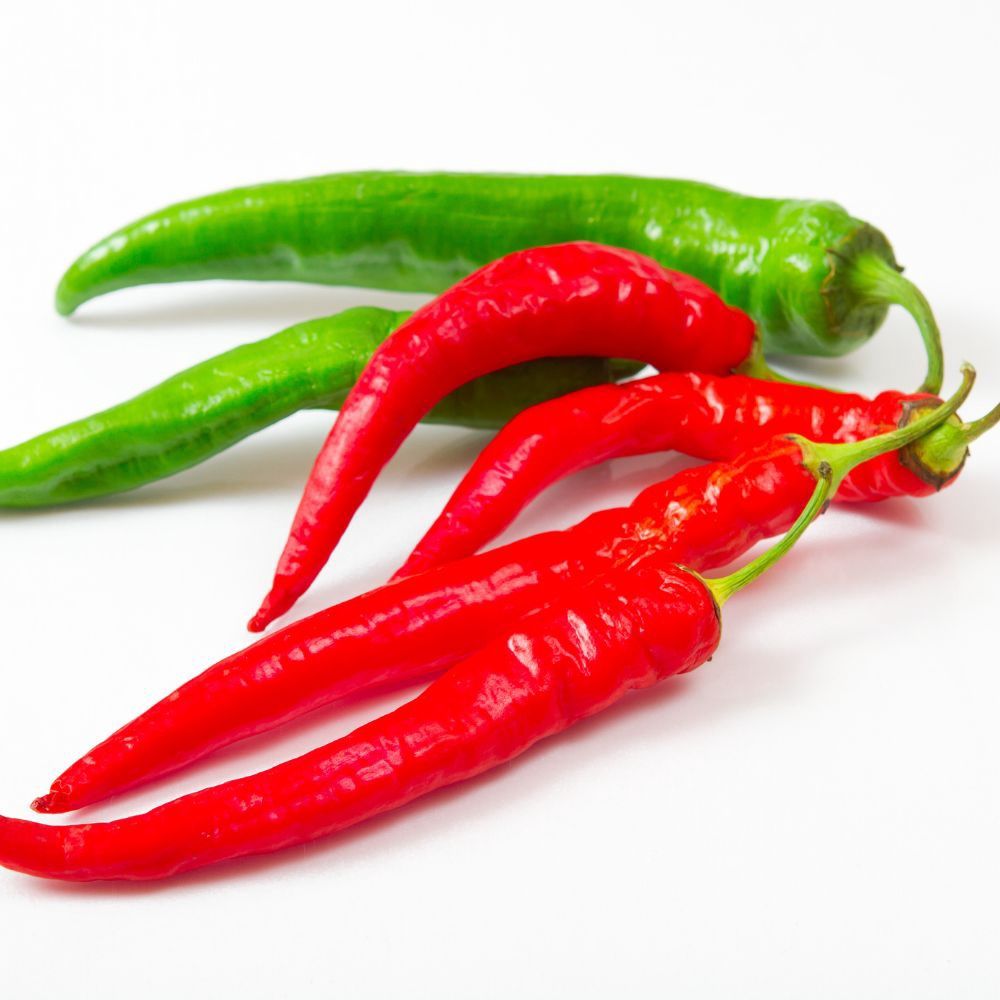 FRESH Red / Green Chilli Bag 100g