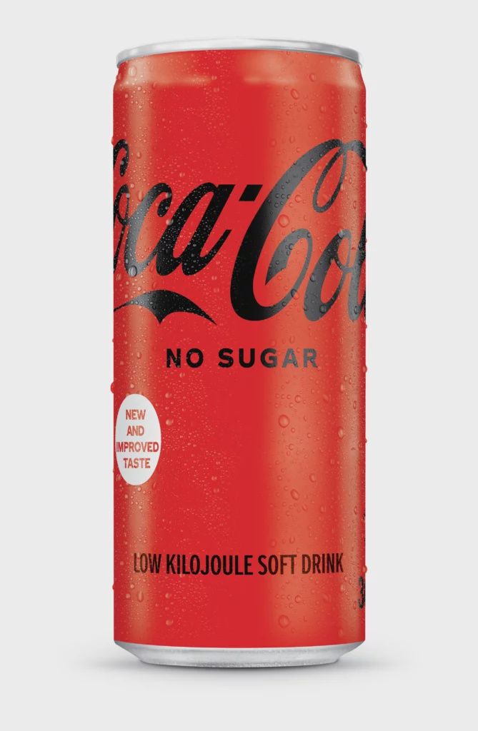 Coca Cola NO SUGAR 375ml - COKE