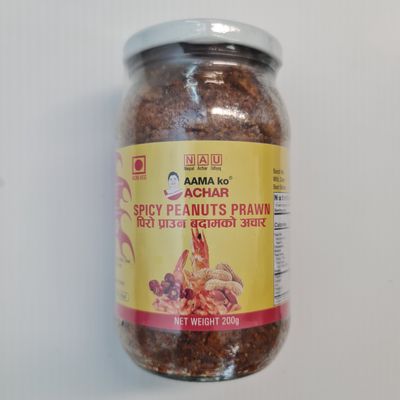 Aama Spicy Peanuts Prawn 200g